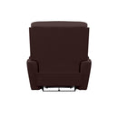 La-Z-Boy Morrison Power Wall Recliner w/ Headrest & Lumbar - Burgundy IMAGE 4