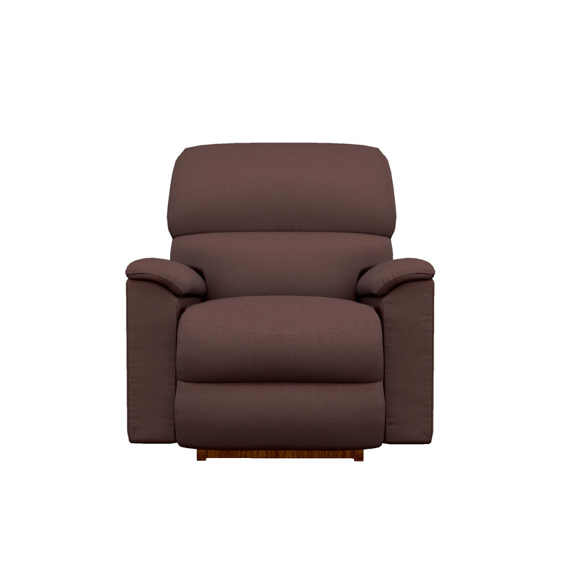 La-Z-Boy Brooks Power Rocking Recliner w/ Headrest & Lumbar - Burgundy IMAGE 2
