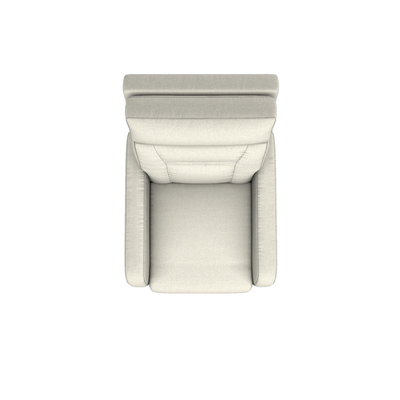 La-Z-Boy Lennon Power Rocking Recliner w/ Headrest - Linen IMAGE 5