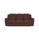 La-Z-Boy Joel Reclining Sofa - Burgundy IMAGE 2