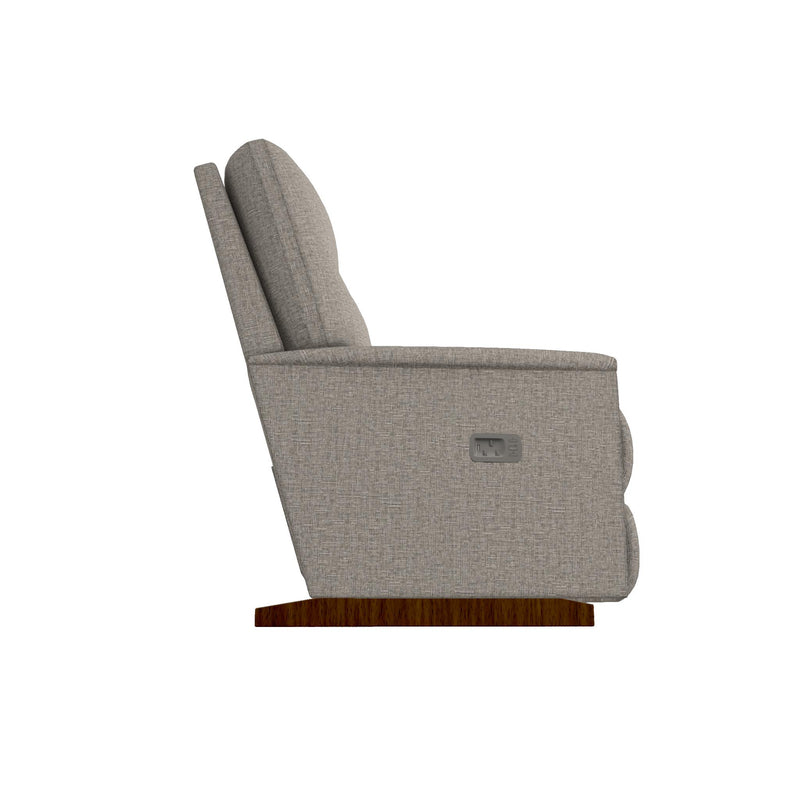 La-Z-Boy Aries Power Rocking Recliner w/ Headrest - Linen IMAGE 3