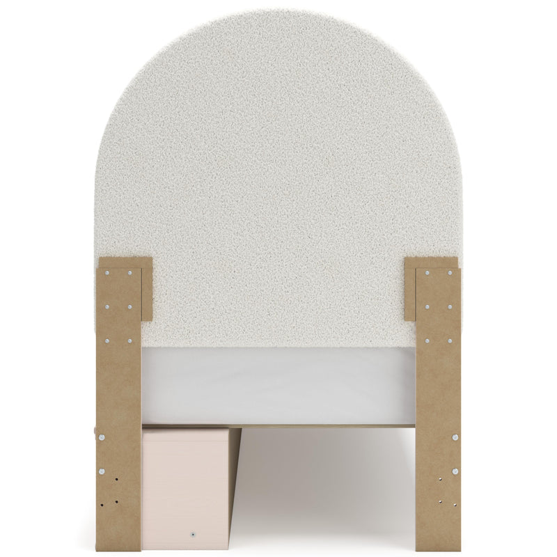 Signature Design by Ashley Wistenpine Twin Upholstered Panel Bed with Storage B1323-53/B1323-52/B1323-150/B100-11 IMAGE 6