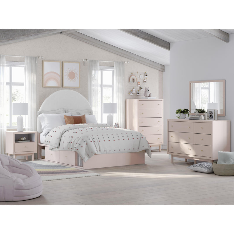 Signature Design by Ashley Wistenpine Full Upholstered Panel Bed with Storage B1323-87/B1323-84/B1323-150/B100-12 IMAGE 11
