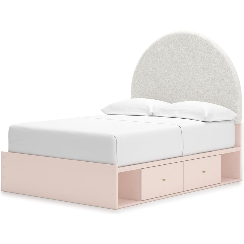 Signature Design by Ashley Wistenpine Full Upholstered Panel Bed with Storage B1323-87/B1323-84/B1323-150/B100-12 IMAGE 1