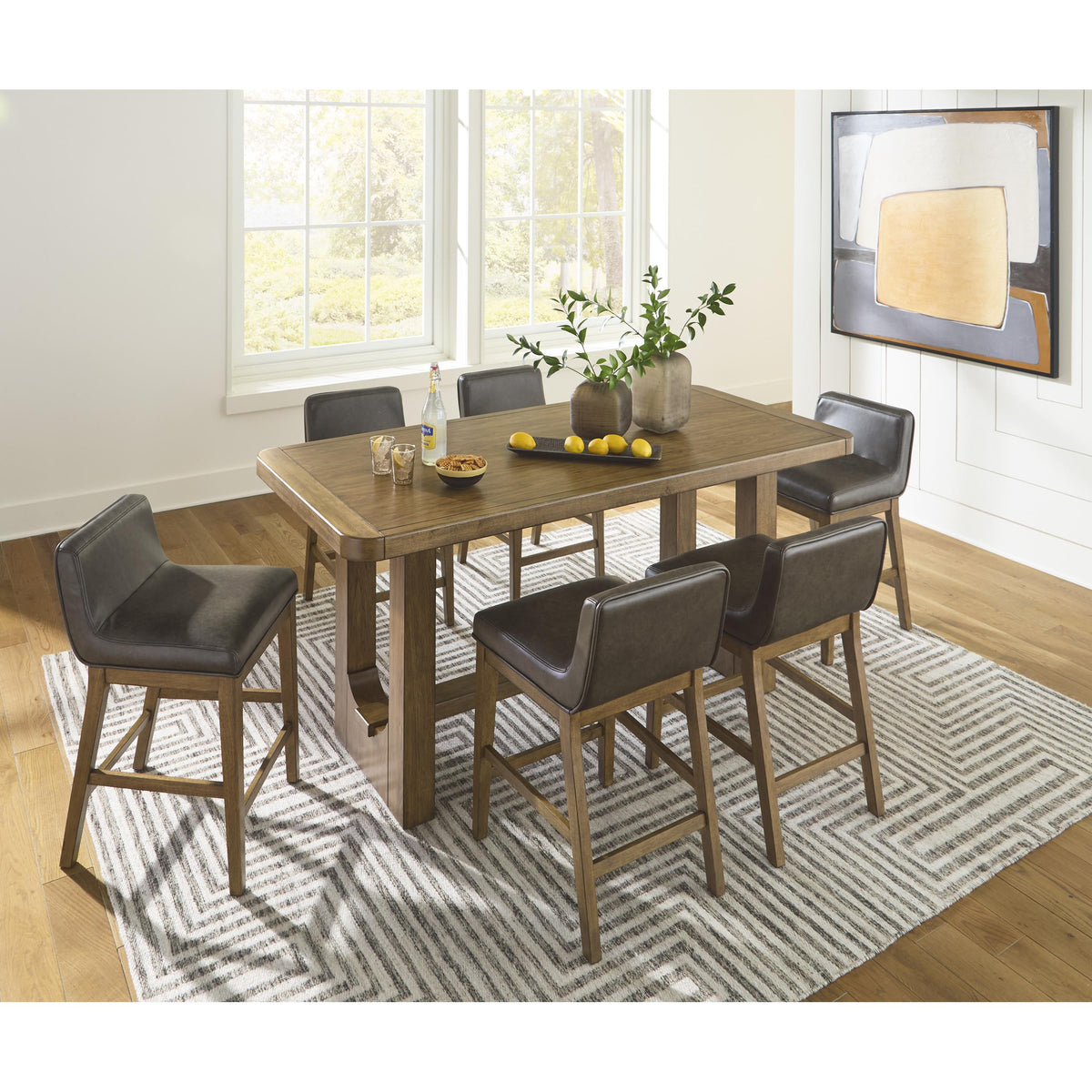 Signature Design by Ashley Cabalynn D974-13 Rectangular Dining Room Co