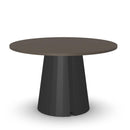 Amisco Gemma Dining Table - Black Coral/Koala IMAGE 1