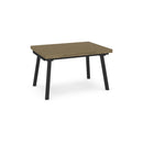 Amisco Lewis 52600 Extentable Dining Table - Black Coral/Biscotti IMAGE 2