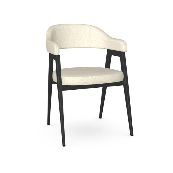 Amisco Carmen 30362 Chair - Black Coral/Sheep IMAGE 1