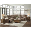 Signature Design by Ashley Ravenel Power Reclining Leather Look 4 pc Sectional 8310663C/8310646C/8310677C/8310690C IMAGE 4