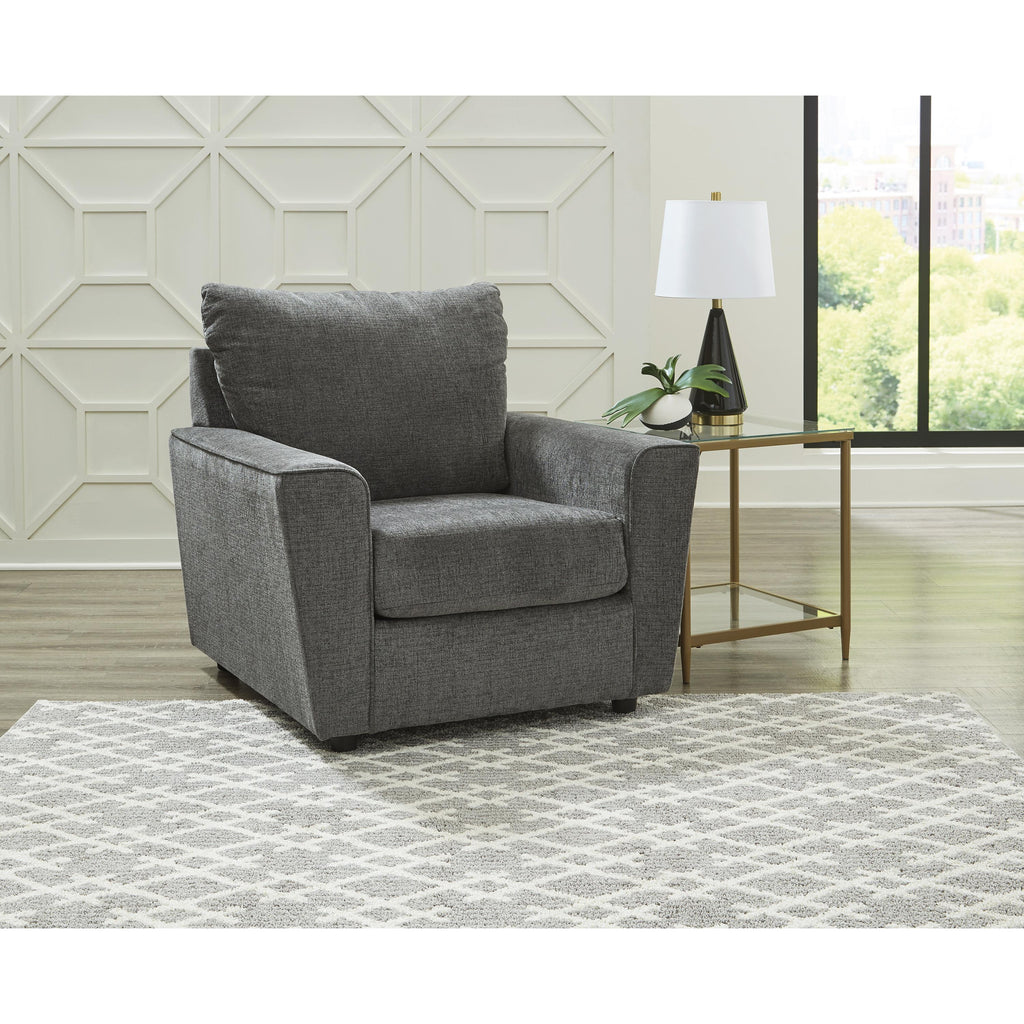 Signature Design by Ashley Stairatt 28502U2 Chair and Ottoman