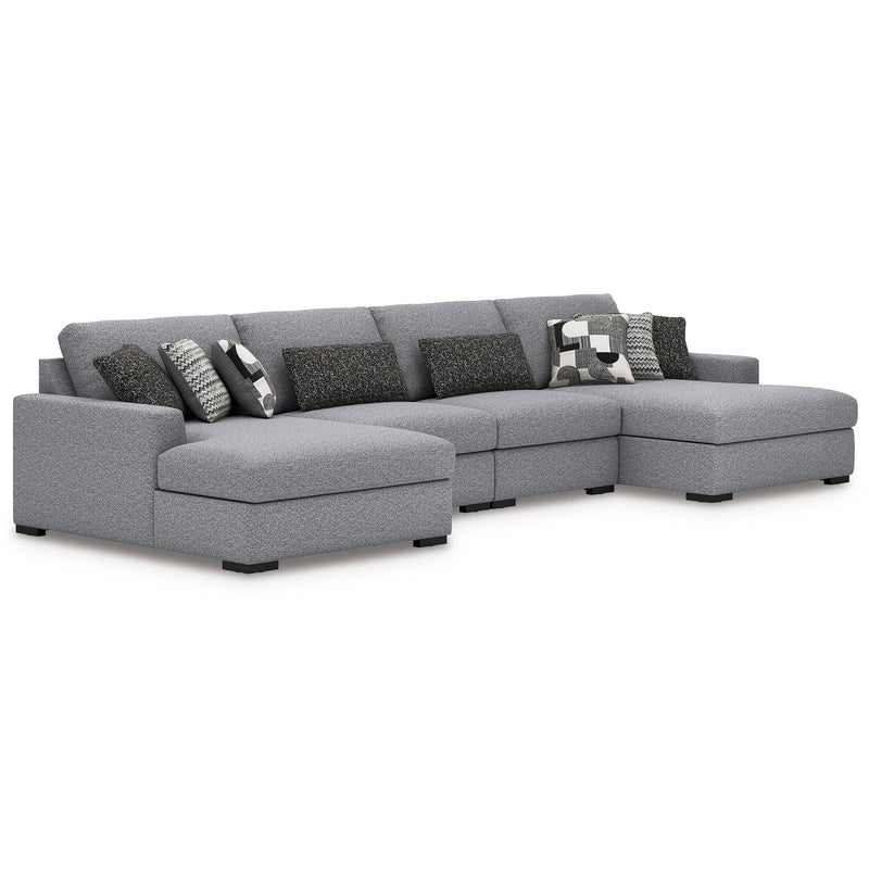 Benchcraft Bealton 61305S9 4 pc Sectional with Double Chaise IMAGE 1