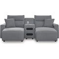  Signature Design by Ashley Modmax 65906S12 3 pc Power Reclining Sectional with Chaise IMAGE 1