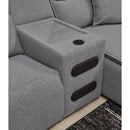  Signature Design by Ashley Modmax 65906S5 3 pc Power Reclining Sectional with Chaise IMAGE 4