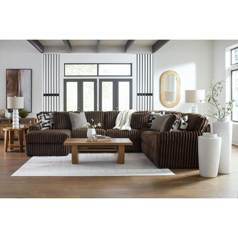 Signature Design by Ashley Midnight-Madness 98104S4 4 pc Sectional with Chaise IMAGE 4