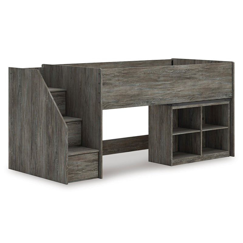 Signature Design by Ashley Frandern B4480B14 Twin Loft Bed with Bookcase Storage IMAGE 6