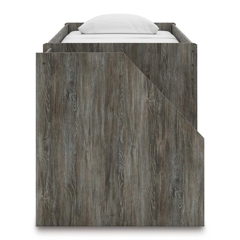 Signature Design by Ashley Frandern B4480B16 Twin Loft Bed with Bookcase and Drawer Storage IMAGE 4