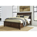 Millennium Porter King Sleigh Bed with Storage B697-178/B697-176/B697-299 IMAGE 5