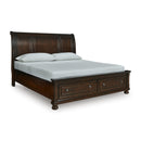 Millennium Porter California King Sleigh Bed with Storage B697-178/B697-176/B697-195 IMAGE 1