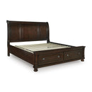 Millennium Porter California King Sleigh Bed with Storage B697-178/B697-176/B697-195 IMAGE 4