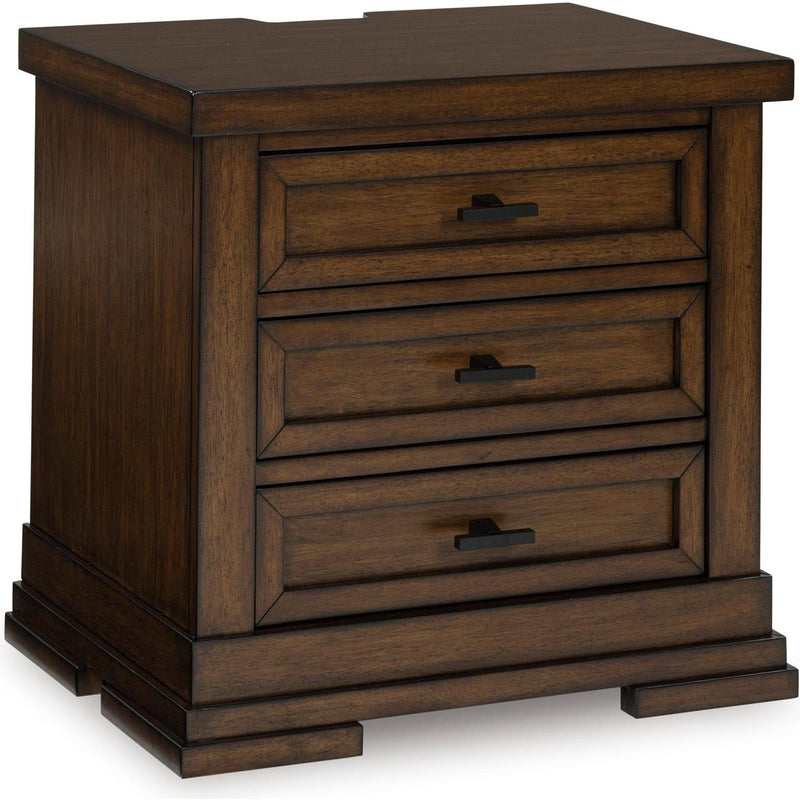 Signature Design by Ashley Taffenbrook B849-93 Three Drawer Night Stand IMAGE 1