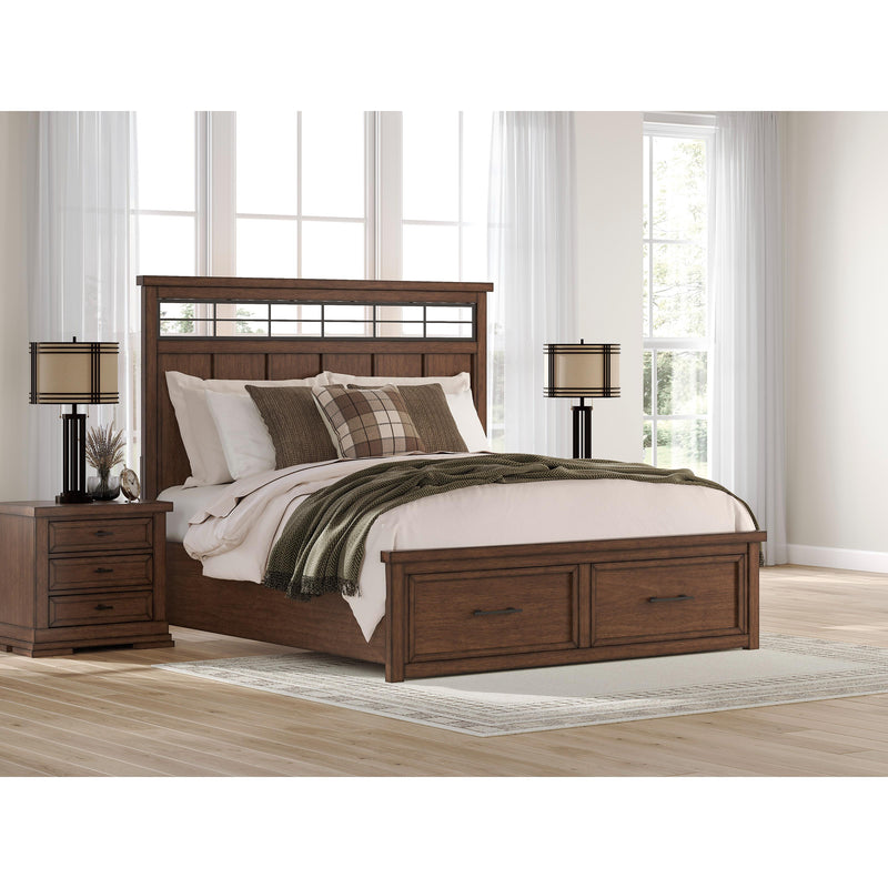 Signature Design by Ashley Taffenbrook B849B4 King Panel Storage Bed IMAGE 14