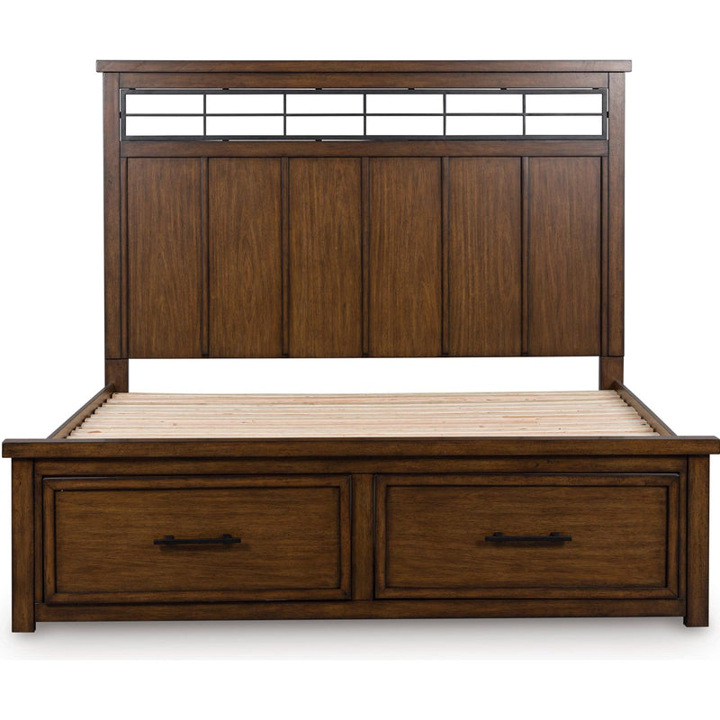 Signature Design by Ashley Taffenbrook B849B4 King Panel Storage Bed IMAGE 7