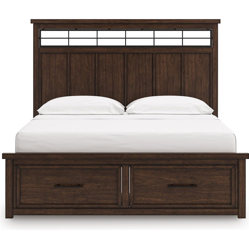 Signature Design by Ashley Taffenbrook B849B5 California King Panel Storage Bed IMAGE 5