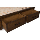 Signature Design by Ashley Taffenbrook B849B5 California King Panel Storage Bed IMAGE 8