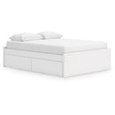  Signature Design by Ashley Onita EB9630B22 Queen Platform Bed with 1 Side Storage IMAGE 1