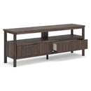 Signature Design by Ashley Cadmori W2614-68 Extra Large TV Stand IMAGE 2