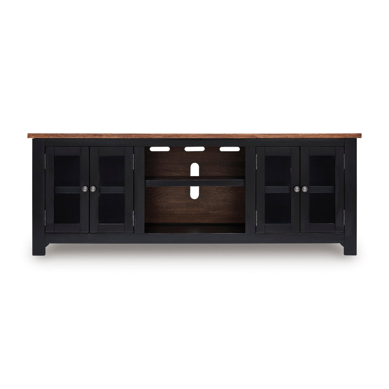 Signature Design by Ashley Wildenauer W664-68 XL TV Stand with Fireplace Option IMAGE 3