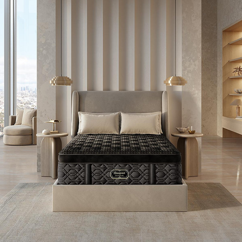  Beautyrest HERMES Ultra Plush Pillow Top Mattress (Twin XL) IMAGE 8