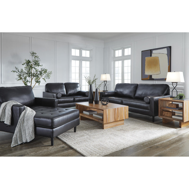 Signature Design by Ashley Bryceview Stationary Leather Match Loveseat 2120535C IMAGE 7