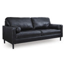 Signature Design by Ashley Bryceview Stationary Leather Match Sofa 2120538C IMAGE 1