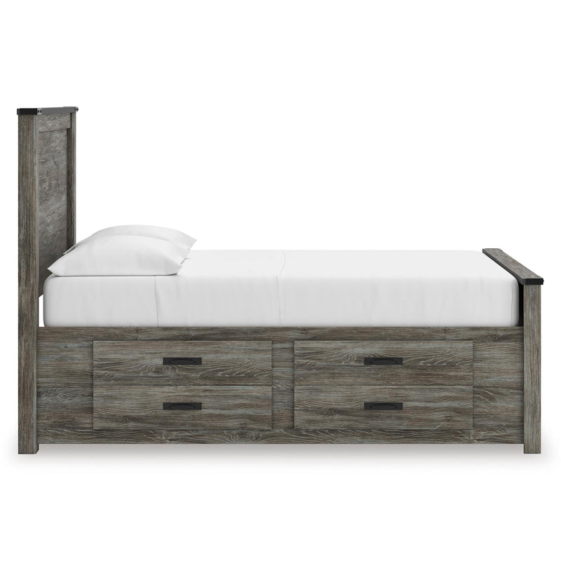Signature Design by Ashley Frandern B4480B24 Full Panel Bed with Storage IMAGE 4