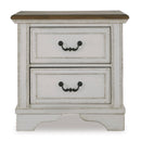 Signature Design by Ashley Blendon B747-92 Two Drawer Night Stand IMAGE 3