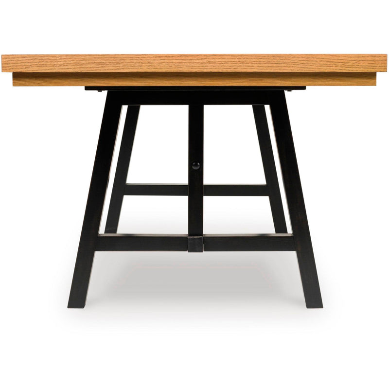  Signature Design by Ashley Galliden D841-55 Rectangular Dining Room Extension Table IMAGE 5