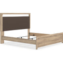  Signature Design by Ashley Kinlanni PCB1360B15 King Upholstered Panel Bed IMAGE 2