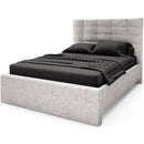 Julien Beaudoin Ocean Queen Upholstered Platform Bed Ocean HOC60+BKBSQ Queen Upholstered Box Spring Bed IMAGE 1