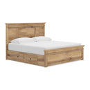  Signature Design by Ashley Makidern PCB1170B17 King Panel Storage Bed IMAGE 1