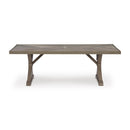  Signature Design by Ashley Laguna Heights PCP790-625 Rectangular Dining Table with Umbrella Option IMAGE 2