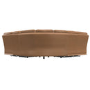  Palliser Oakley Power Reclining Leather 5 pc Sectional 41187-L2/41187-L3/41187-9X/41187-10/41187-L1-REIN-TOAST IMAGE 4