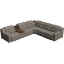  Palliser Lotus Power Reclining Leather 6 pc Sectional 44012-5W/44012-F2/44012-S2/44012-19/44012-S2/44012-4W-EVOQUE-STONE IMAGE 1