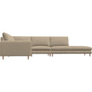  Palliser Lexi Fabric 3 pc Sectional 77694-39/77694-10/77694-19-CATRIN-GRECIAN-LINEN IMAGE 2