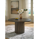  Signature Design by Ashley Round Radkin Dining Table PCD843-50 IMAGE 3