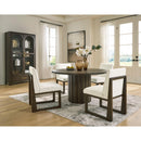  Signature Design by Ashley Round Radkin Dining Table PCD843-50 IMAGE 5