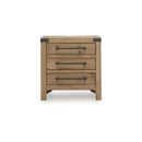  Benchcraft Ridgester B858-93 Three Drawer Night Stand IMAGE 4