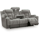  Signature Design by Ashley Mixed Motion PC8350515 Power Reclining Sofa with Adjustable Headrest IMAGE 3