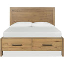  Magnussen Davenport Queen Panel Bed with Storage B6309-54A IMAGE 2