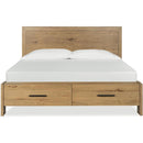  Magnussen Davenport King Panel Bed with Storage B6309-64A IMAGE 2
